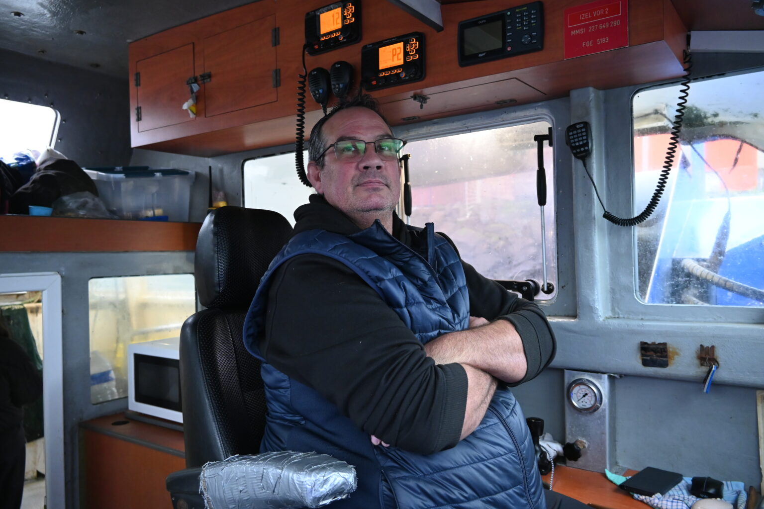 Portrait David le Quintrec, président de l'Union française des pêcheurs artisans
